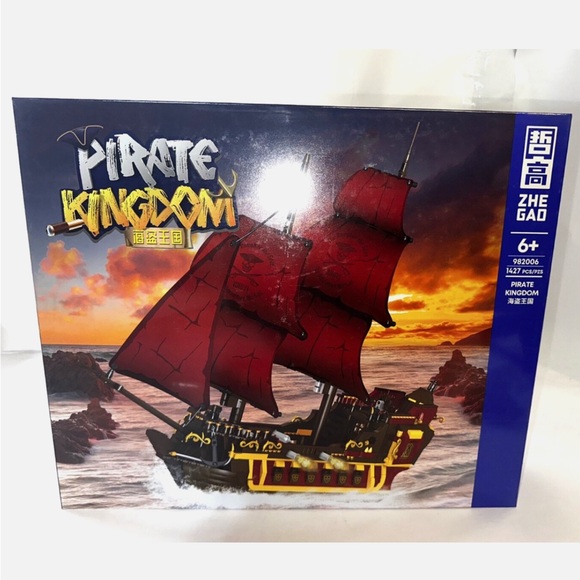 Lego Other - Queen Ann’s Revenge Ship Pirates of the Caribbean Boat Building Blocks Toy NEW